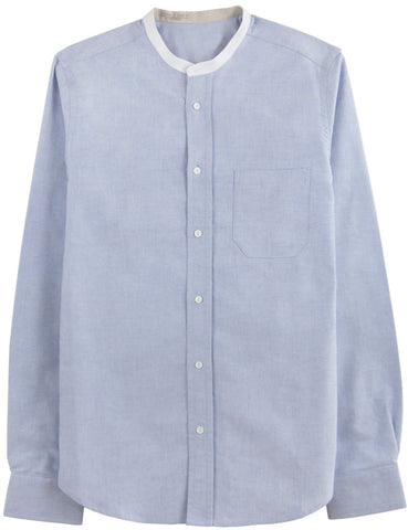 Blue Pinpoint Shirt