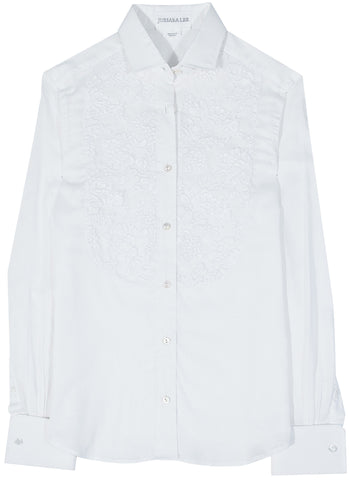 Cotton Voile Tuxedo Shirt